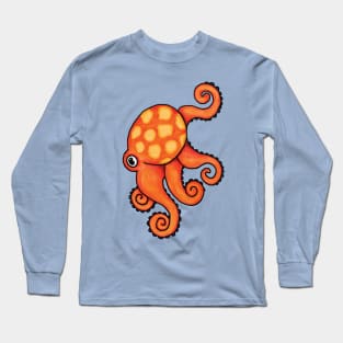 happy octopus Long Sleeve T-Shirt